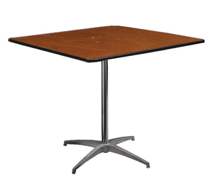 36" Square Fruitwood Vineyard Bistro Table Bundle rental Austin, TX