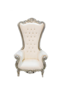 King & Queen Throne Chairs rental Houston, TX