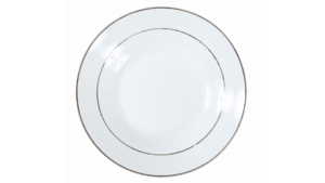Double Platinum Soup Plate 9" Bundle (10) rental Austin, TX