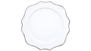 Trieste Platinum 10.75" Dinner Plate Bundle (10) rental Austin, TX
