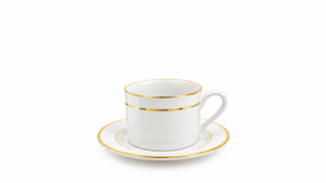 Double Gold Cup And Saucer Bundle (25) rental Austin, TX
