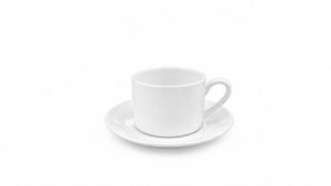 Jasmine White Cup And Saucer Bundle (25) rental Austin, TX