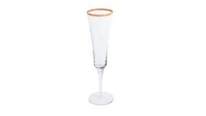 Gold Rim Champagne Flute 7Oz Bundle (36) rental Austin, TX