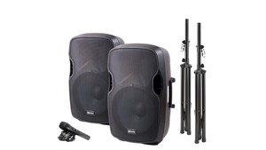 Double Speaker Pa System Bundle rental Austin, TX