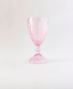 Archie Pink 14Oz Goblet Bundle (25) rental Austin, TX
