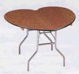 48" Heart Shaped Table rental Milwaukee, WI