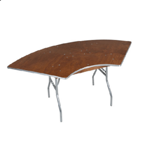 8' Serpentine Table rental Milwaukee, WI