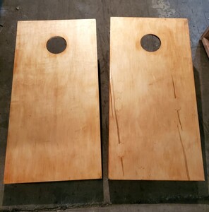 Baggo Set - Wood Stained rental Milwaukee, WI