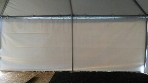 Solid White Sidewall - 8' X 30' rental Milwaukee, WI