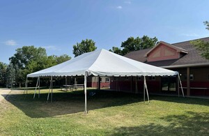 30' X 40' Frame Tent rental Milwaukee, WI