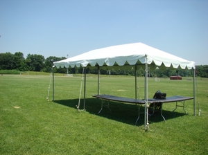 10' X 20' Frame Tent rental Milwaukee, WI