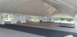 40' X 100' Frame Tent rental Milwaukee, WI