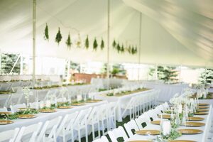 60' X 100' Pole Tent rental Milwaukee, WI