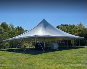 50' X 40' Pole Tent rental Milwaukee, WI