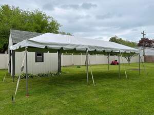 10' X 30' Frame Tent rental Milwaukee, WI
