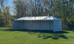 10' X 40' Frame Tent rental Milwaukee, WI