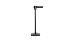 Stanchion With 7' Black Barrier Ribbon rental Milwaukee, WI