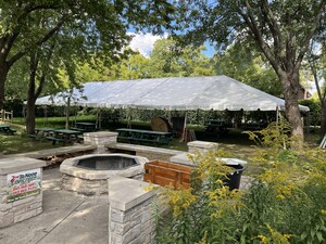 30' X 80' Frame Tent rental Milwaukee, WI