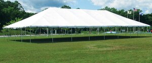 40' X 90' Frame Tent rental Milwaukee, WI