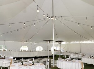 Outdoor Stand-Alone Bistro Lights (2) rental Milwaukee, WI