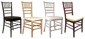 Versailles Chair - Charcoal, Fruitwood Or White rental Milwaukee, WI