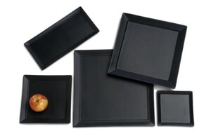 Black Matte Sheer Dinnerware rental Milwaukee, WI