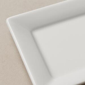 White Square Dinnerware rental Milwaukee, WI