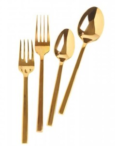 Rose Gold Flatware rental Milwaukee, WI