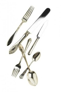 Vintage Silver Flatware rental Milwaukee, WI