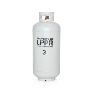 Propane Tank, 10 Gallon + Yellow Milk Crate rental Los Angeles, CA