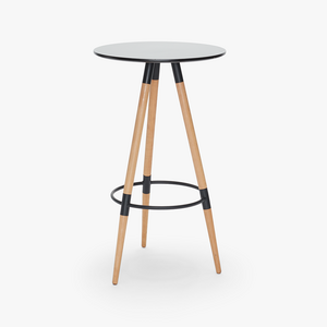 Elle, Modern Cocktail Table, 24", Black rental Los Angeles, CA