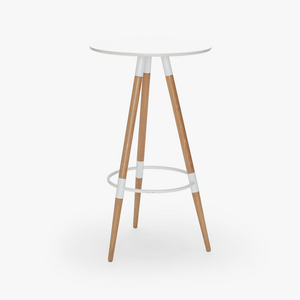 Elle, Modern Cocktail Table, 24", White rental Los Angeles, CA