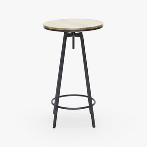 Emilio Pub Table, Swivel, 24" Round rental Los Angeles, CA