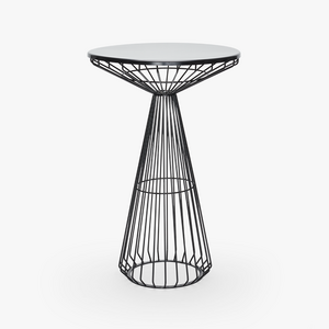 Hawaii, Wire Metal Cocktail Table, Black rental Los Angeles, CA