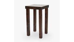24" Square Farm Wood Table rental Los Angeles, CA