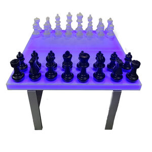 Chess Table | LED rental San Antonio, TX