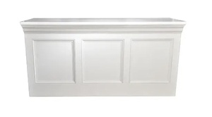 Elegant White Bar rental Dallas-Ft. Worth, TX