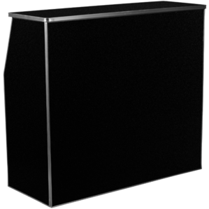 Black Portable Bar rental Dallas-Ft. Worth, TX