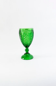 Kelly Green Carousel Goblet rental Dallas-Ft. Worth, TX