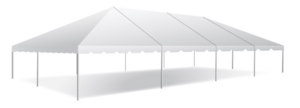 20 x 20 White Frame Tent rental Dallas-Ft. Worth, TX