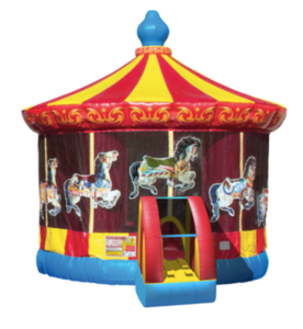 Carousel Bouncy House rental Dallas-Ft. Worth, TX
