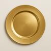 Gold Acrylic Charger 13" rental in Los Angeles, CA