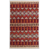 5x8 Warm Red Kilim Rug rental in Los Angeles, CA