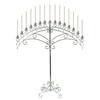 Silver Fan 15 Light Candelabra rental in Los Angeles, CA