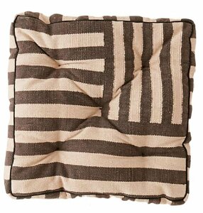 Striped Floor Cushion rental Los Angeles, CA