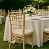 Natural Chiavari Chair with Pad rental in Los Angeles, CA
