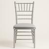 Silver Chiavari Chair with Pad rental in Los Angeles, CA