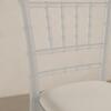 Ice Chiavari Chair with Pad rental in Los Angeles, CA