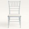 Ice Chiavari Chair with Pad rental in Los Angeles, CA