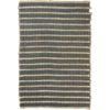 6x9 Blue Striped Jute Rug rental in Los Angeles, CA